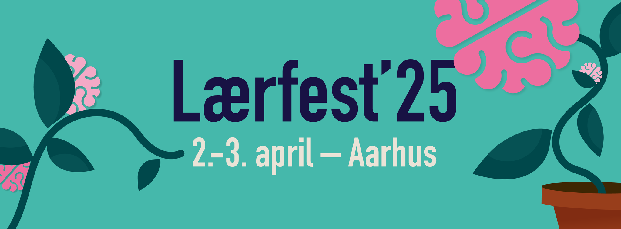 Lærfest 2025 foregår i Aarhus den 2.-3. april